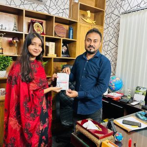 Maisha's USA Student Visa Success, The MR International, Maisha's Visa Success with The MR International, Best Education Consultant in BD for USA, USA Visa Success from BD